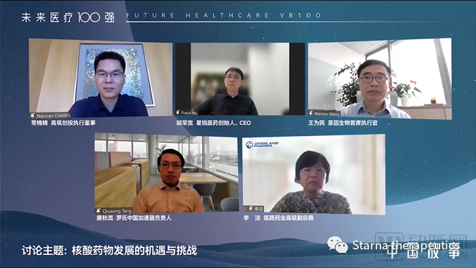 行业荣誉 |【未来医疗100强】星锐医药获评“核酸药物价值领域十强”